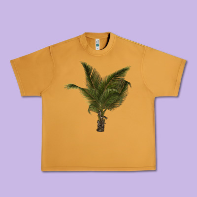 Palm Tree Urban Heavy Tee Designed By Lillyallendesigns