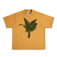 Peanut Butter palm tree Urban Heavy Tee - LillyAllenDesigns