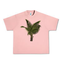 Salmon palm tree Urban Heavy Tee - LillyAllenDesigns