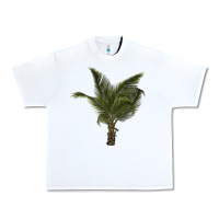 White palm tree Urban Heavy Tee - LillyAllenDesigns