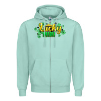 Lucky Mini St Patricks Zipper Hoodie | Teevron