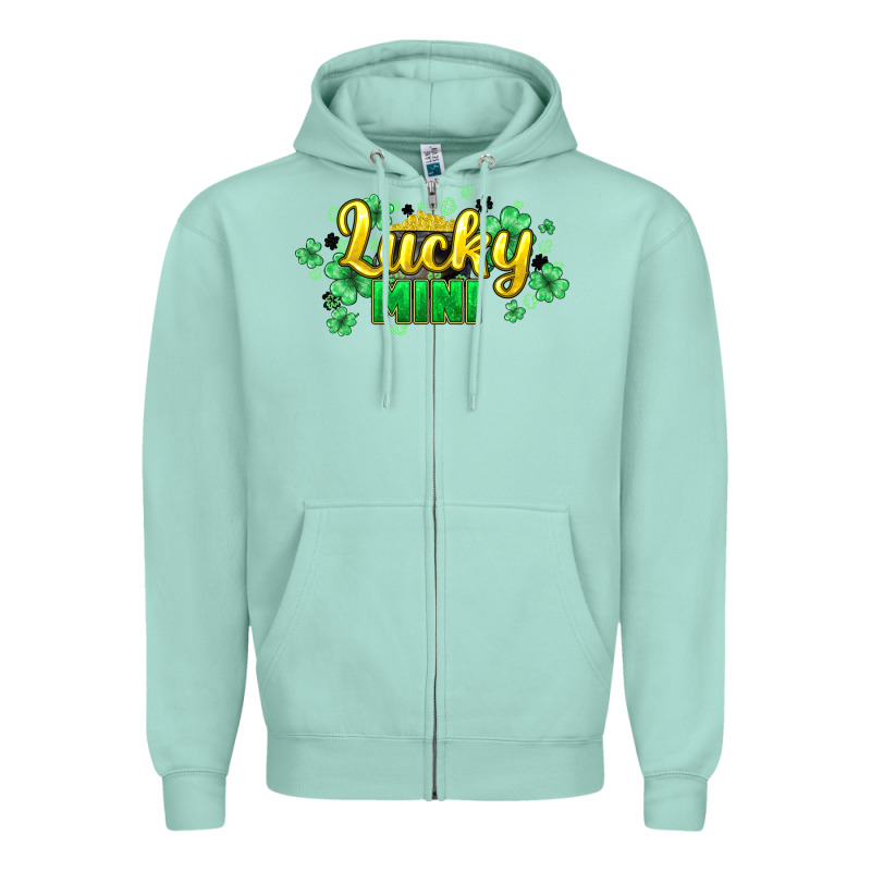 Lucky Mini St Patricks Zipper Hoodie by HowdyJamesFarm | Teevron