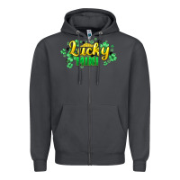 Smoke lucky mini st patricks Zipper Hoodie - HowdyJamesFarm