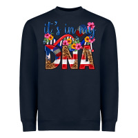 Navy its in my dna puerto rico Heavyweight Sweatshirt - texasbilliewilder