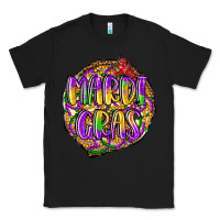 Black mardi gras Classic Tee - LillyAllenDesigns