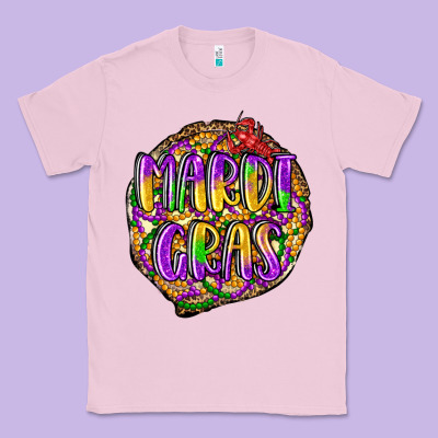 Mardi Gras Classic Tee Designed By Lillyallendesigns