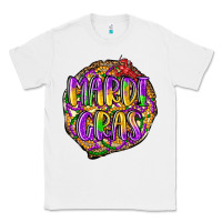 White mardi gras Classic Tee - LillyAllenDesigns