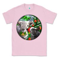 Bubblegum Pink christmas southdown baby sheeps Classic Tee - LillyAllenDesigns
