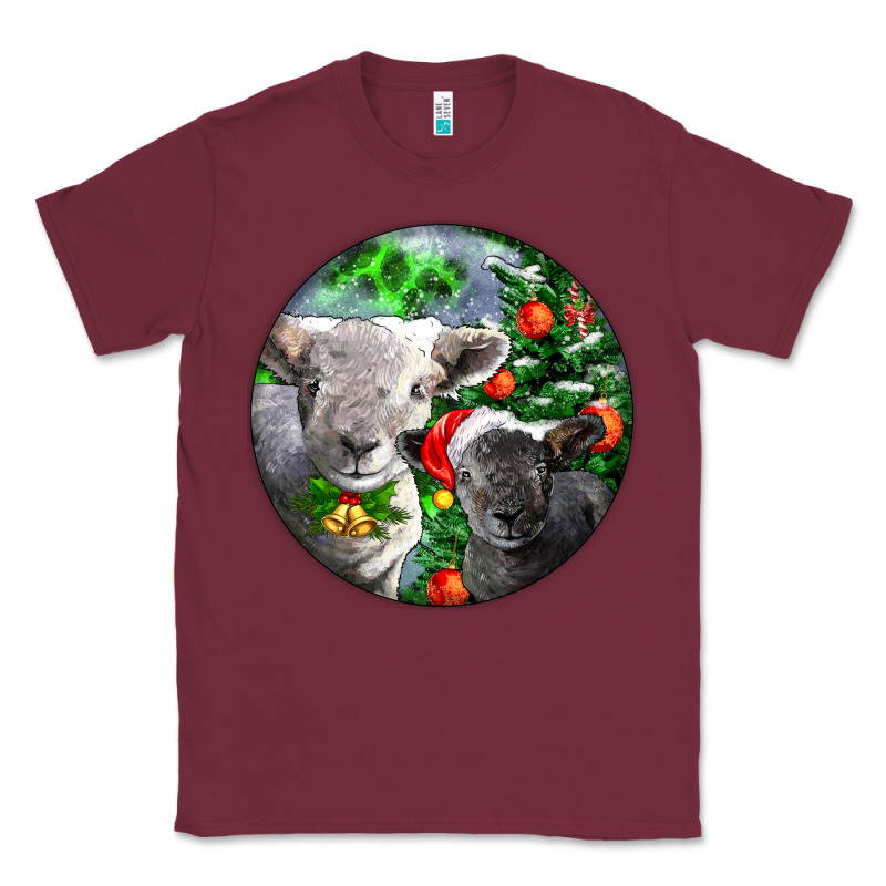 Christmas Southdown Baby Sheeps Classic Tee by LillyAllenDesigns | Teevron