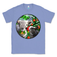Colony Blue christmas southdown baby sheeps Classic Tee - LillyAllenDesigns