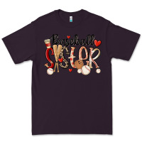 Plum baseball sister Premium Tee - MaliasSmallBusiness