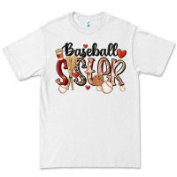 White baseball sister Premium Tee - MaliasSmallBusiness