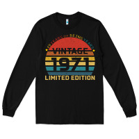 Black Vintage 1971 Limited Long Sleeve Tee - Bettercallsaul
