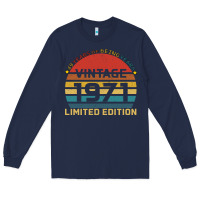 Navy Vintage 1971 Limited Long Sleeve Tee - Bettercallsaul