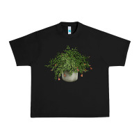 Black Dwarf Pomegranate Tree Illustrations Urban Heavy Tee - LillyAllenDesigns
