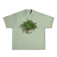 Oil Green Dwarf Pomegranate Tree Illustrations Urban Heavy Tee - LillyAllenDesigns