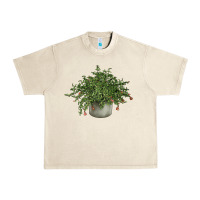Sandshell Dwarf Pomegranate Tree Illustrations Urban Heavy Tee - LillyAllenDesigns