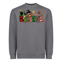 Storm christmas believe Heavyweight Sweatshirt - texasbilliewilder