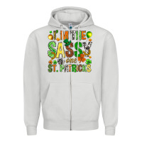 Dove Grey I'm the sassy one St. Patrick's Zipper Hoodie - HowdyJamesFarm