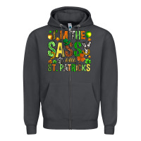 Smoke I'm the sassy one St. Patrick's Zipper Hoodie - HowdyJamesFarm