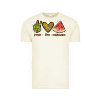 Vintage Arctic peace love watermelon Vintage Tee - JahusDesignShop