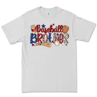 Dove Grey baseball brother Premium Tee - MaliasSmallBusiness