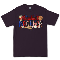 Plum baseball brother Premium Tee - MaliasSmallBusiness