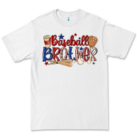 White baseball brother Premium Tee - MaliasSmallBusiness