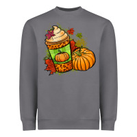 Storm Fall pumpkin coffee Heavyweight Sweatshirt - NancyCooperArtShop