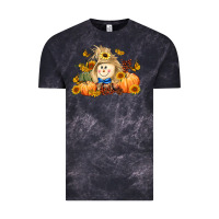 Cloud Black fall scarecrow Vintage Tee - LillyAllenDesigns