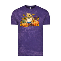 Cloud Purple fall scarecrow Vintage Tee - LillyAllenDesigns