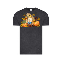 Vintage Black fall scarecrow Vintage Tee - LillyAllenDesigns
