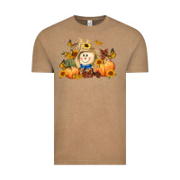 Vintage Coffee fall scarecrow Vintage Tee - LillyAllenDesigns