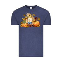 Vintage Denim fall scarecrow Vintage Tee - LillyAllenDesigns