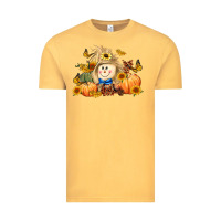 Vintage Mustard fall scarecrow Vintage Tee - LillyAllenDesigns