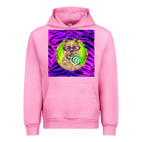 Fuchsia Pink Halloween Cairn Terrier Dog Urban Hoodie - LillyAllenDesigns