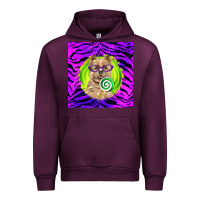 Mauve Wine Halloween Cairn Terrier Dog Urban Hoodie - LillyAllenDesigns
