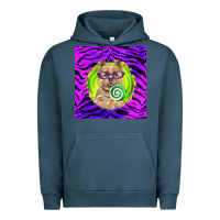 Pigment Midnight Navy Halloween Cairn Terrier Dog Urban Hoodie - LillyAllenDesigns