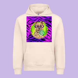 Halloween Cairn Terrier Dog Urban Hoodie Designed By Lillyallendesigns