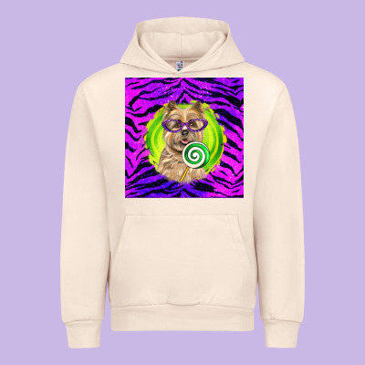 Halloween Cairn Terrier Dog Urban Hoodie Designed By Lillyallendesigns