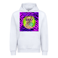 White Halloween Cairn Terrier Dog Urban Hoodie - LillyAllenDesigns