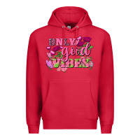 Cardinal Valentine's Day only good vibes Premium Hoodie - FaDigitalArtStudio