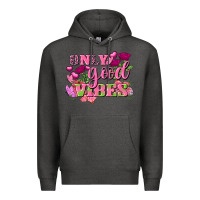 Charcoal Heather Valentine's Day only good vibes Premium Hoodie - FaDigitalArtStudio