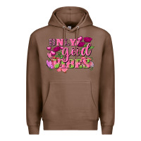 Chestnut Valentine's Day only good vibes Premium Hoodie - FaDigitalArtStudio