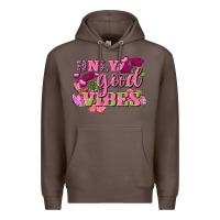 Coffee Valentine's Day only good vibes Premium Hoodie - FaDigitalArtStudio