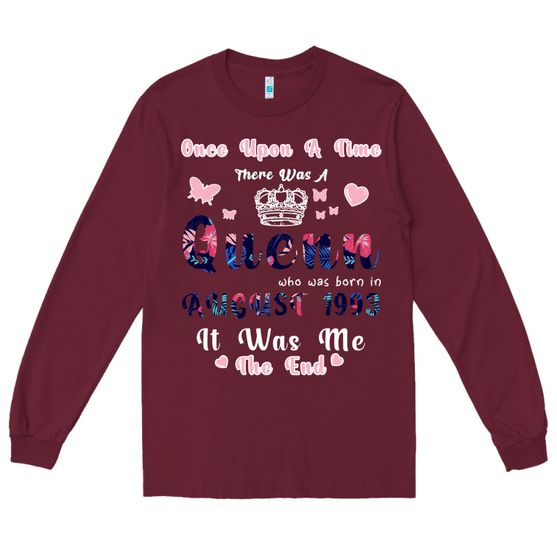 Once Upon A Time There Was A Queen Who Was Born I Long Sleeve Tee by Bettercallsaul | Teevron