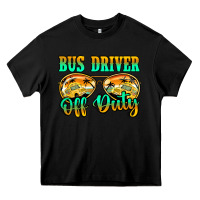 Black bus driver off duty Heavy Core Tee - Jasminsmagicworld