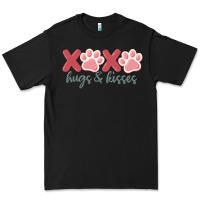 Black xoxo hugs and kisses Premium Tee - MaliasSmallBusiness