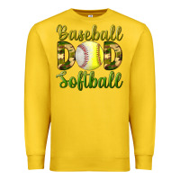 Lemon Baseball Dad Softball Premium Sweatshirt - BundleAndBundleShop