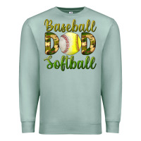Seafoam Baseball Dad Softball Premium Sweatshirt - BundleAndBundleShop